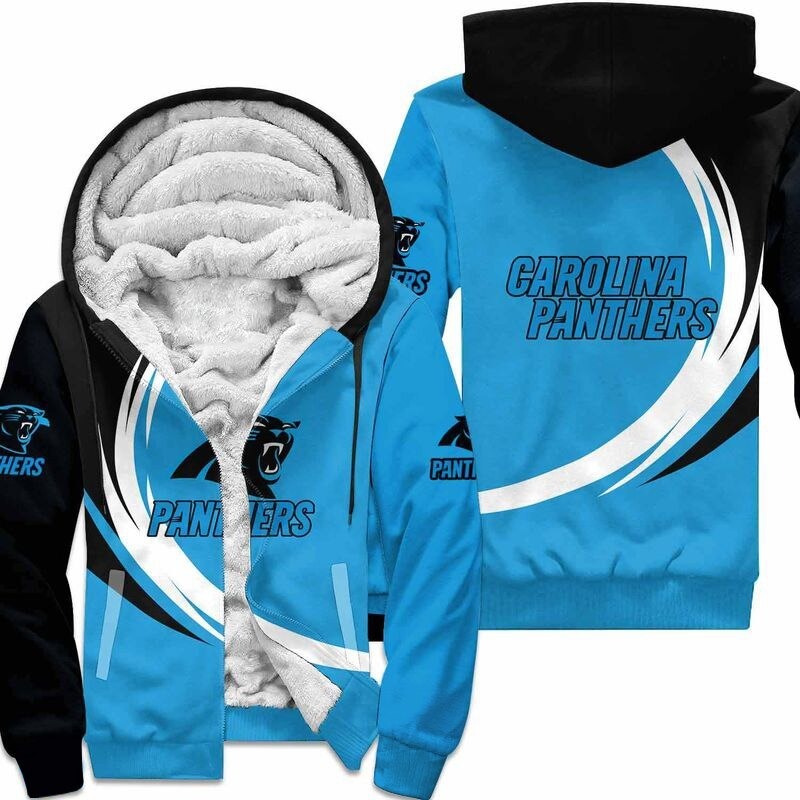 carolina panthers fleece jacket