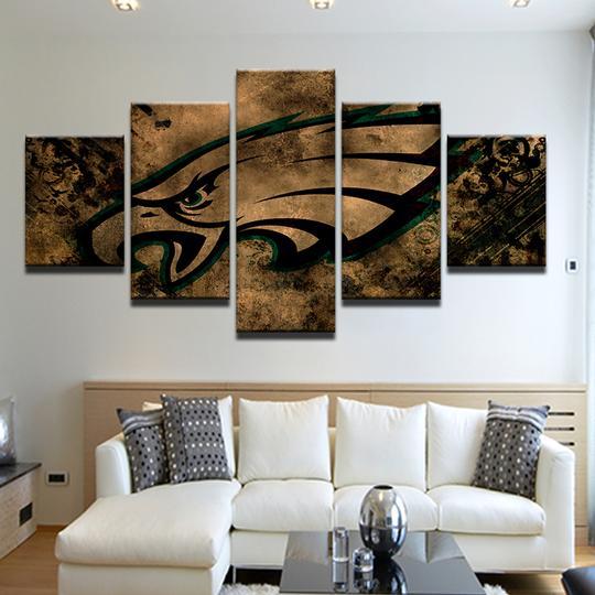 Philadelphia Eagles 4 Sport Canvas Art Wall Decor