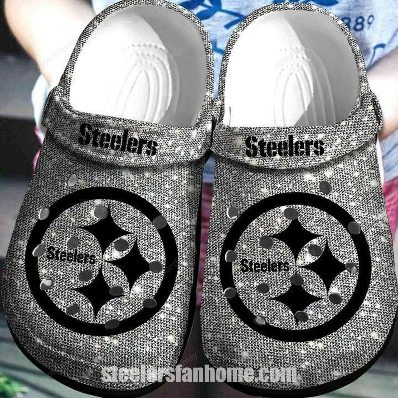 Pittsburgh Steelers Personalized Crocs 