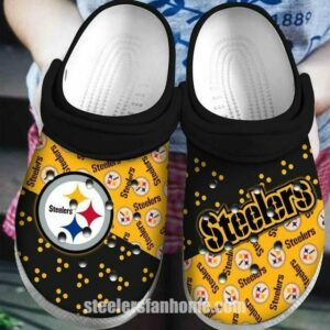10+ Pittsburgh Steelers Crocs Clog New 